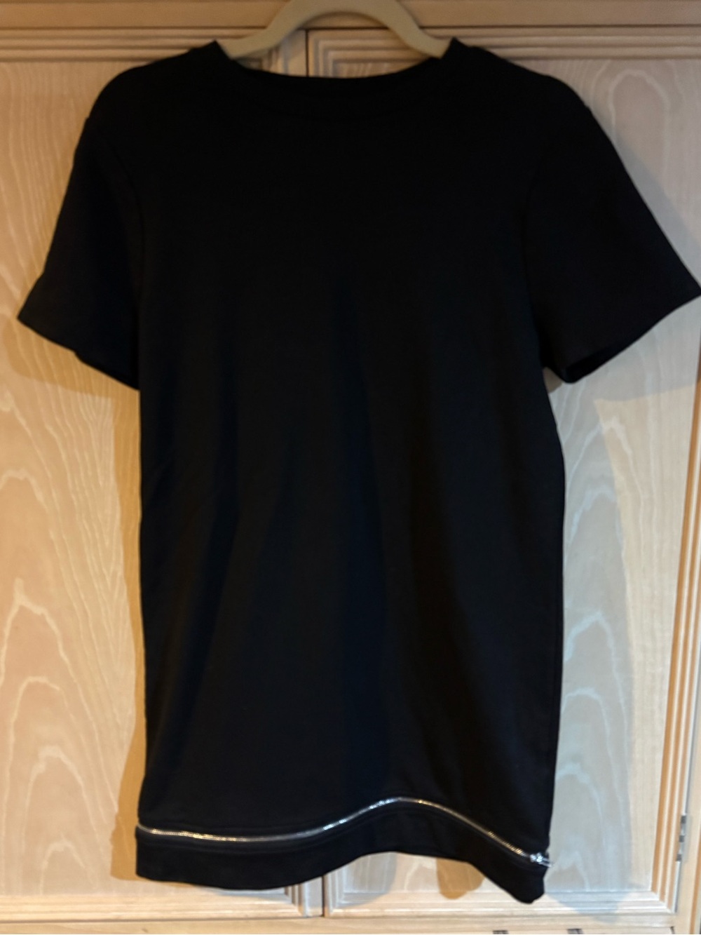 Superdown Black Dress Zipper Detail